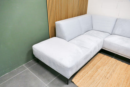 Refurbished Montel Viano Hoekbank Lichtgrijs