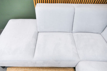 Refurbished Montel Viano Hoekbank Lichtgrijs