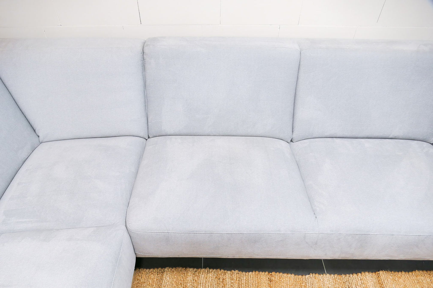 Refurbished Montel Viano Hoekbank Lichtgrijs