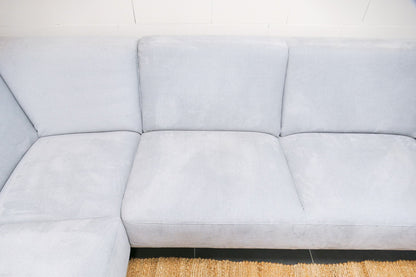 Refurbished Montel Viano Hoekbank Lichtgrijs