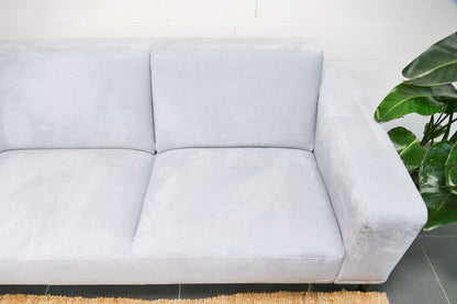 Refurbished Montel Viano Hoekbank Lichtgrijs