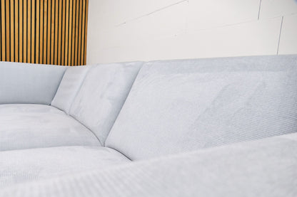 Refurbished Montel Viano Hoekbank Lichtgrijs