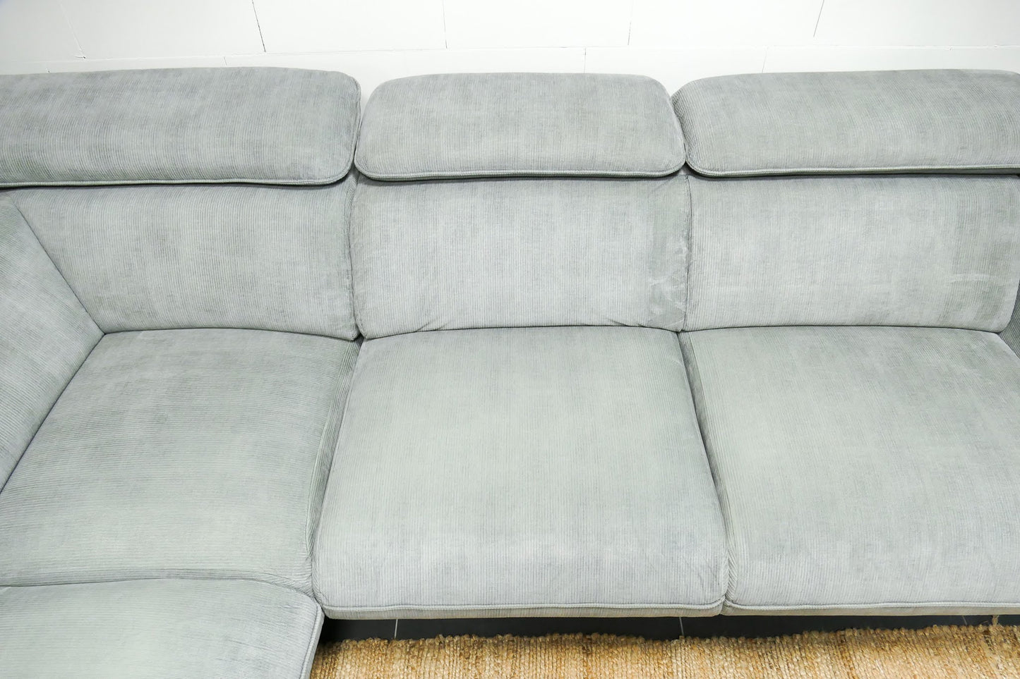 Refurbished Hoekbank Xooon Volare Mintgroen grijs