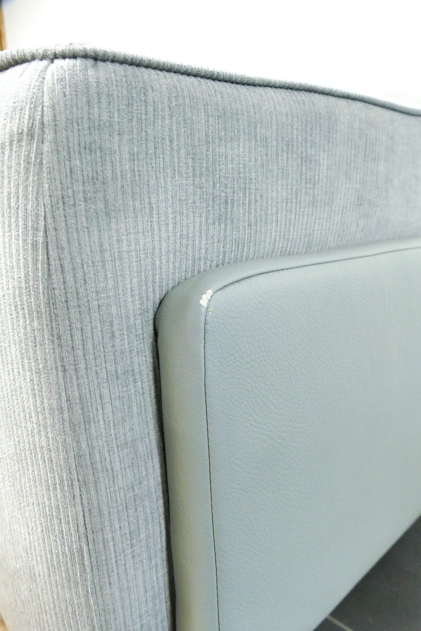 Refurbished Hoekbank Xooon Volare Mintgroen grijs