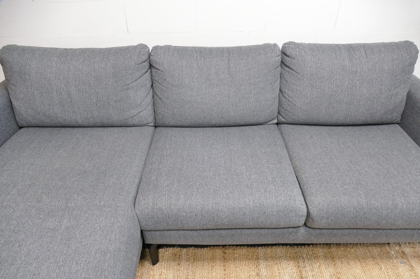 Refurbished Moderne Chaise Longue Antraciet