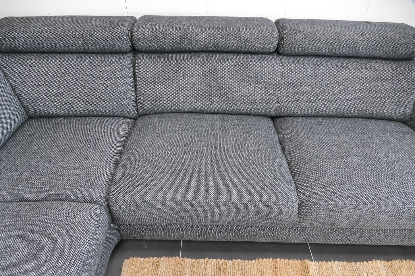 Refurbished Montel Hoekbank Chicago Antraciet