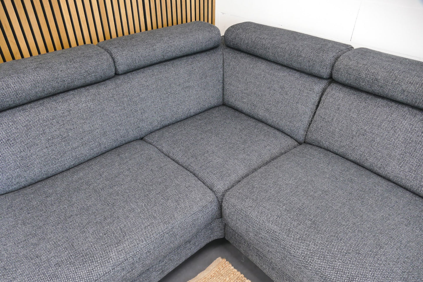Refurbished Montel Hoekbank Chicago Antraciet