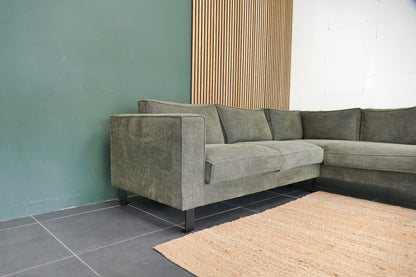 Refurbished Pronto Hoekbank Groen