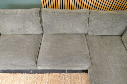 Refurbished Pronto Hoekbank Groen