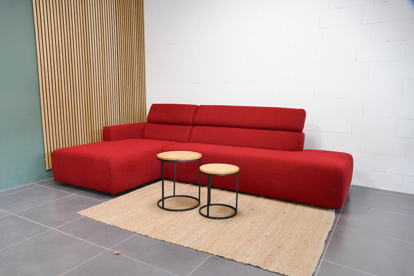 Refurbished Montel Pepper Lounge bank Rood