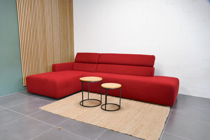Refurbished Montel Pepper Lounge bank Rood