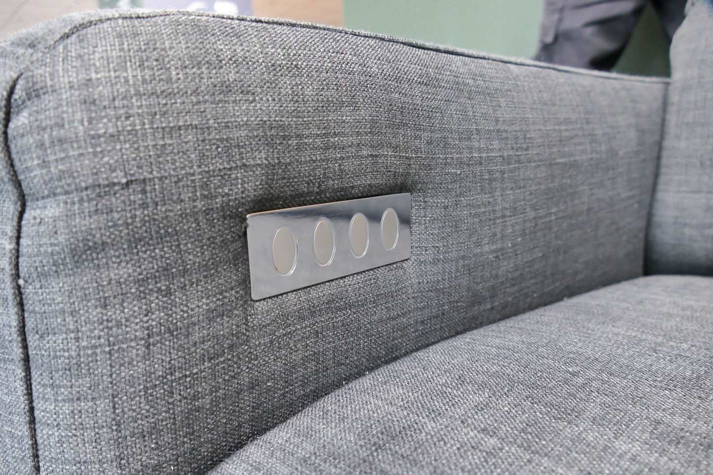 Refurbished Montel Hoekbank Moved Elektrisch verstelbaar