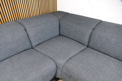 Refurbished Montel Hoekbank Moved Elektrisch verstelbaar