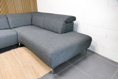 Refurbished Montel Hoekbank Moved Elektrisch verstelbaar