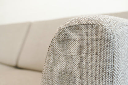Refurbished Hoekbank Beige industrieel