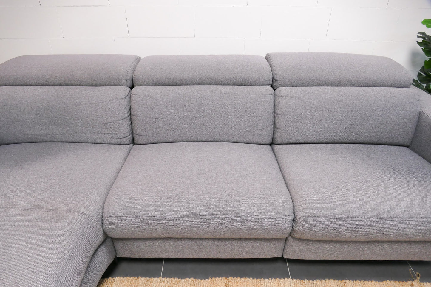 Refurbished Montel Chaise Longue Riva Grijs
