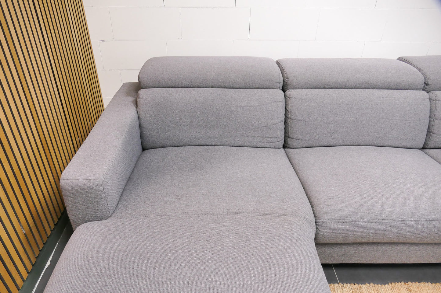 Refurbished Montel Chaise Longue Riva Grijs