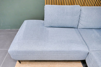 Refurbished De Bommel Hoekbank Lichtblauw