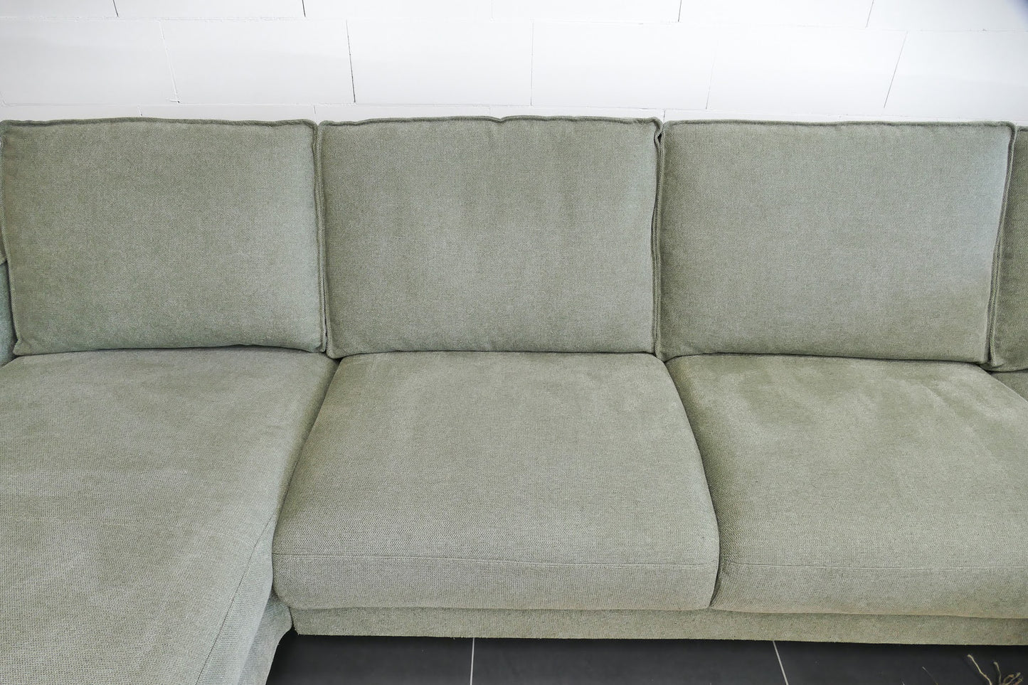 Refurbished Grote Haco U-bank Groen