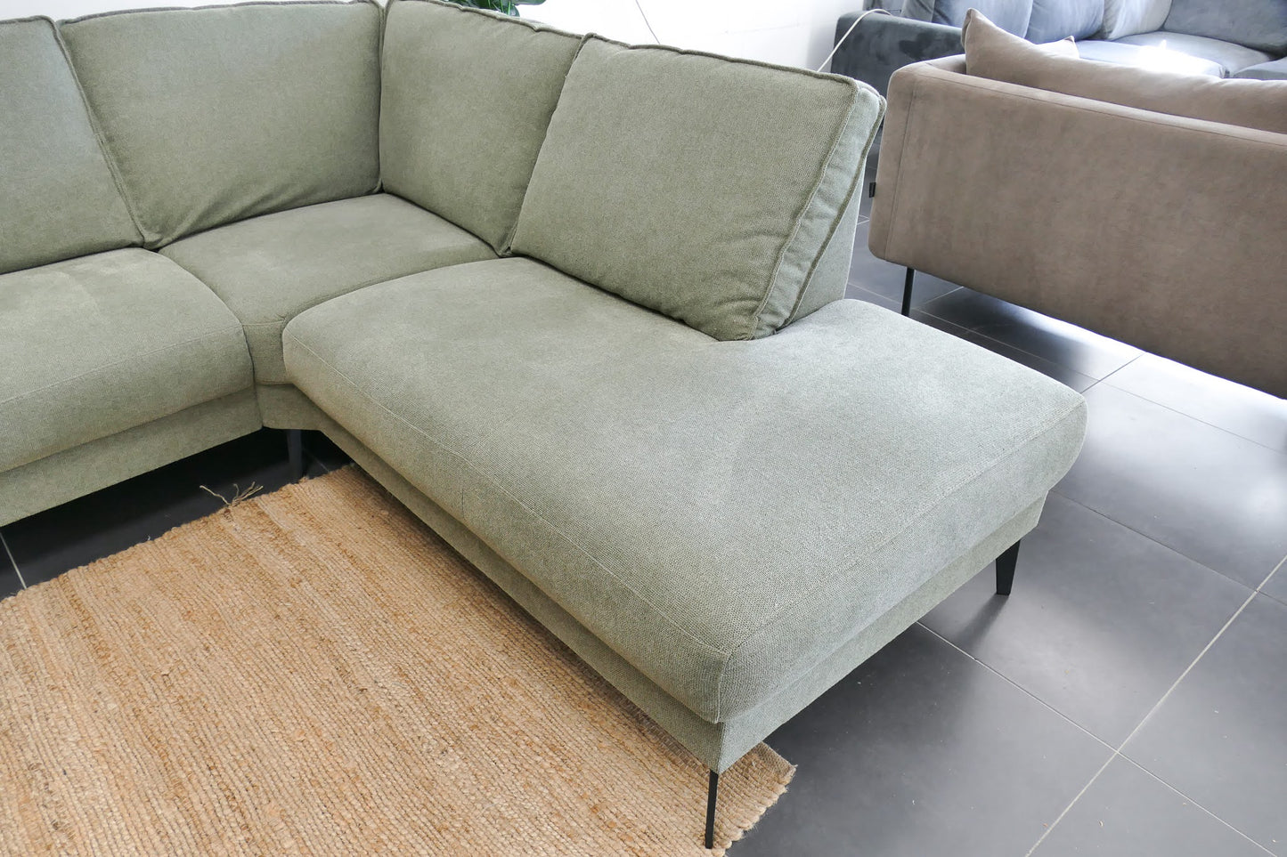 Refurbished Grote Haco U-bank Groen
