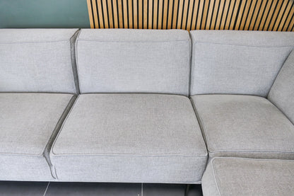 Refurbished Cartel Living Hoekbank Nomad Lichtgrijs