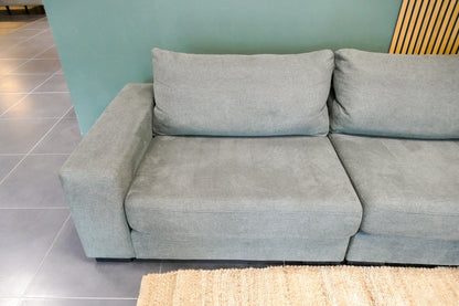 Refurbished Zitmaxx Lounge bank donkergrijs / groen