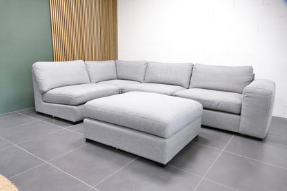 Refurbished Montel Hoekbank Infinity Square grijs