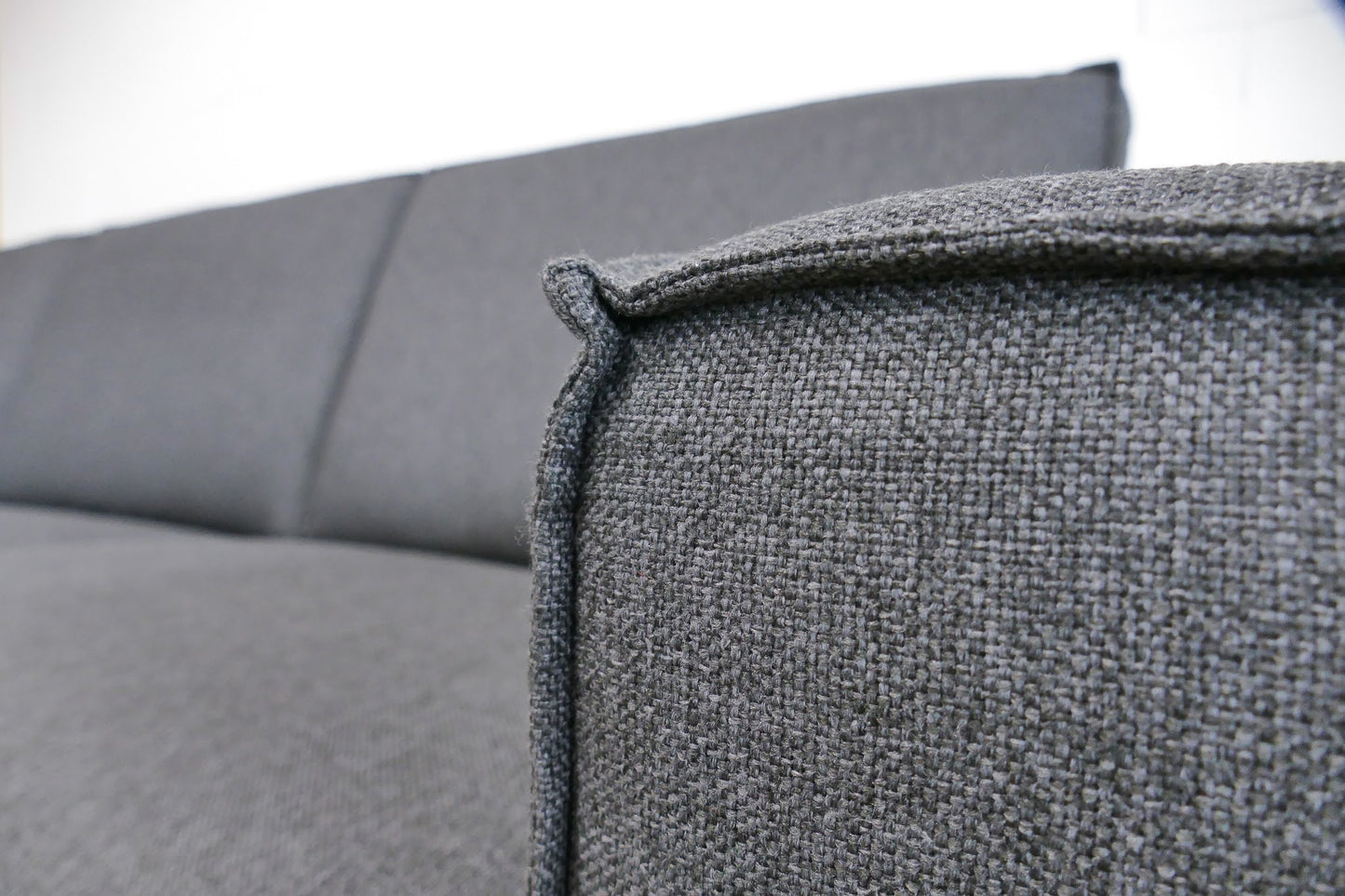 Refurbished Moderne Hoekbank Antraciet
