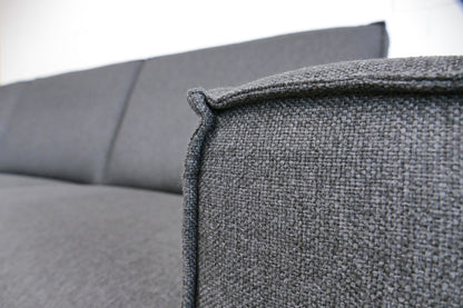 Refurbished Moderne Hoekbank Antraciet