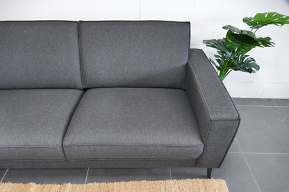 Refurbished Moderne Hoekbank Antraciet