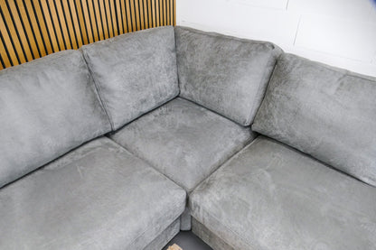 Refurbished Urban Sofa hoekbank Microvezel grijs