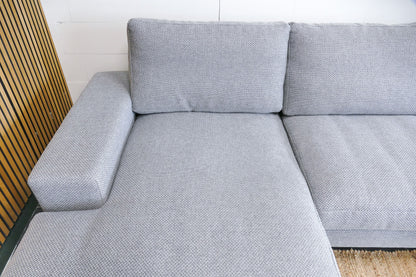 Refurbished Montel Chaise Longue monza lichtgrijs