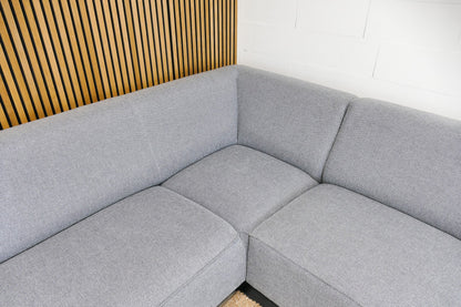 Refurbished Moderne Hoekbank Sanders grijs