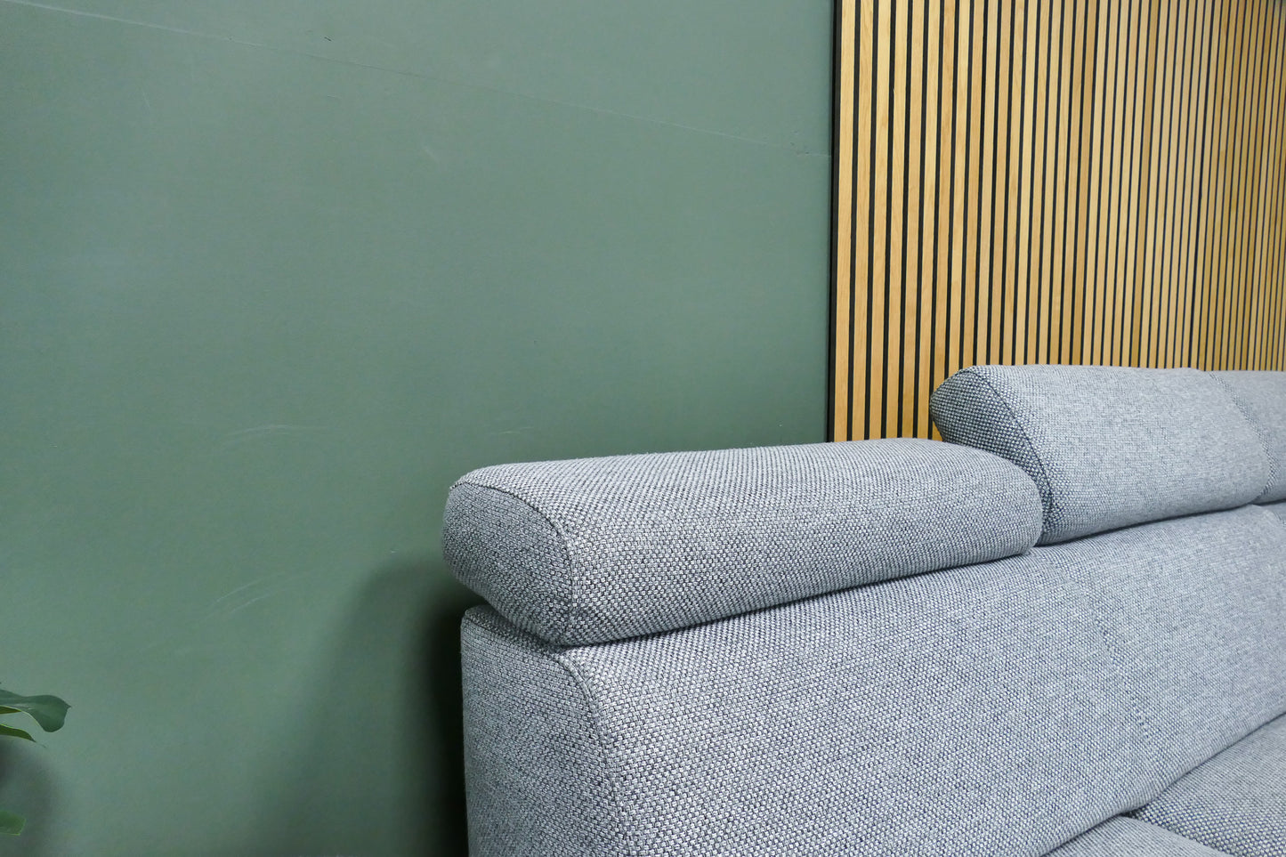 Refurbished Montel Hoekbank Chicago Lichtgrijs