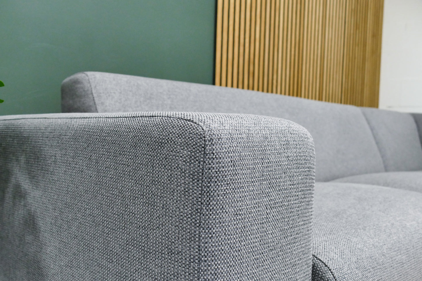 Refurbished Montèl Hoekbank Lichtgrijs