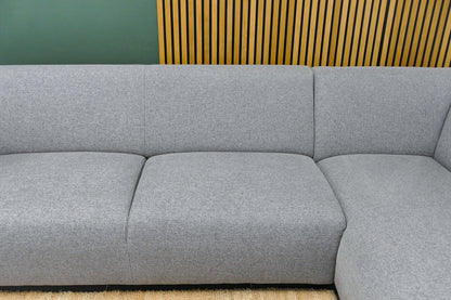 Refurbished Montèl Hoekbank Lichtgrijs