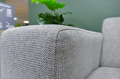 Refurbished Montèl Hoekbank Lichtgrijs