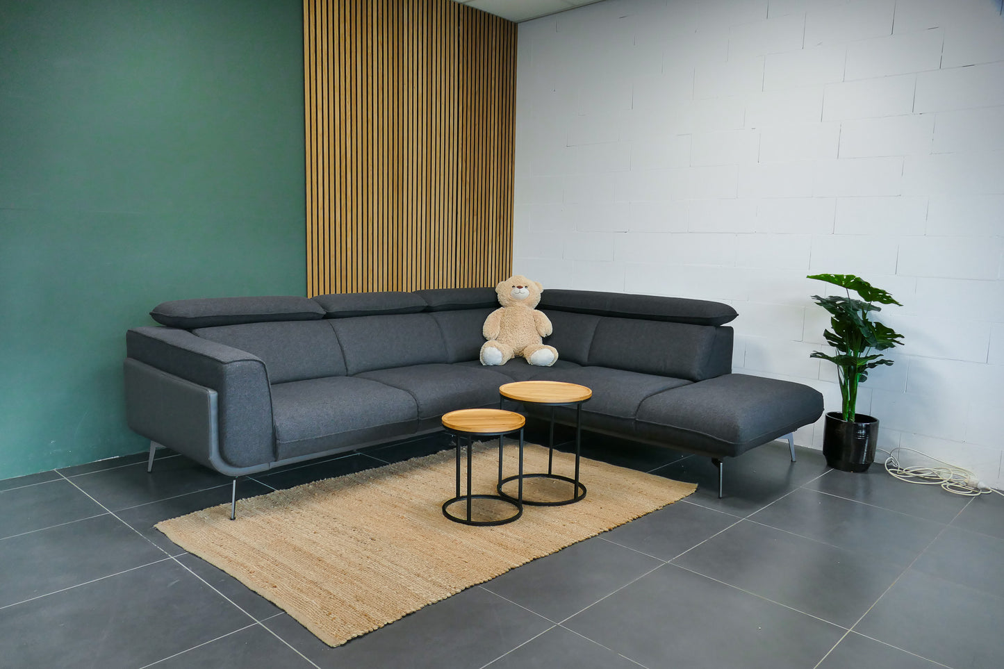 Refurbished Hoekbank Xooon Volare Antraciet