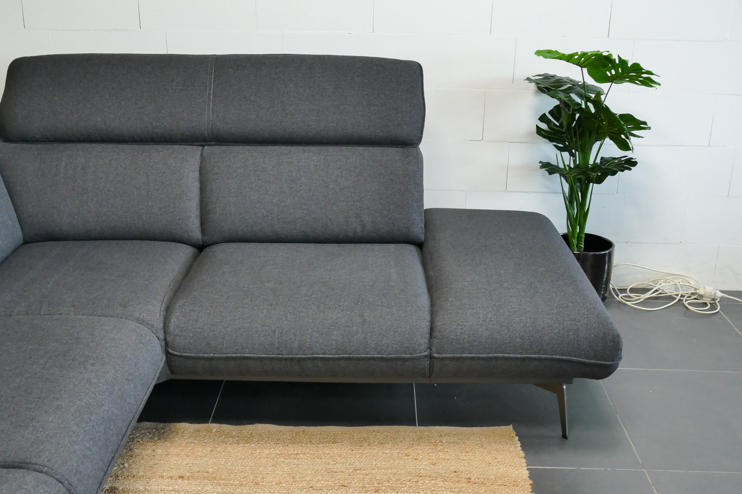 Refurbished Hoekbank Xooon Volare Antraciet