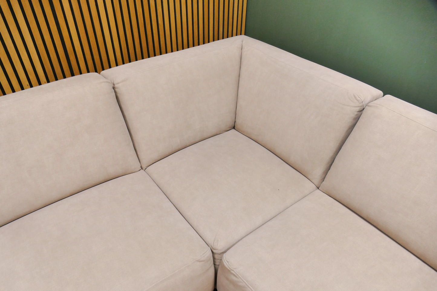 Refurbished Grote Hoekbank Beige