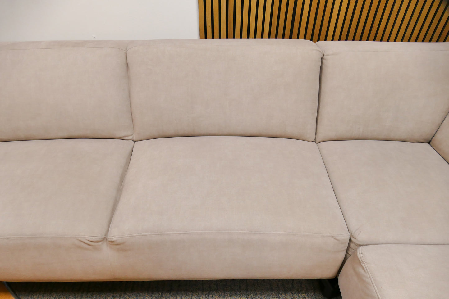 Refurbished Grote Hoekbank Beige