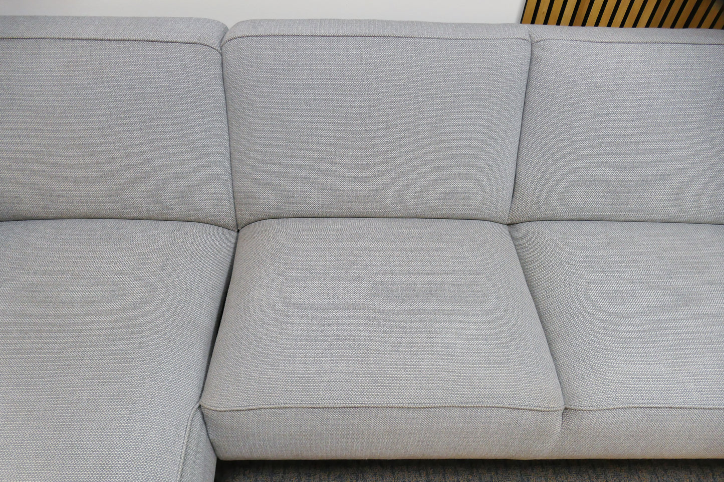 Refurbished Trendhopper U-Bank Lichtgrijs Gemeleerd