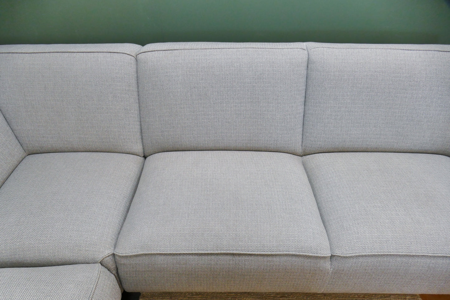 Refurbished Trendhopper U-Bank Lichtgrijs Gemeleerd