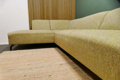 Refurbished Moderne Hoekbank Geel