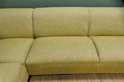 Refurbished Moderne Hoekbank Geel