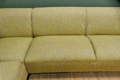 Refurbished Moderne Hoekbank Geel