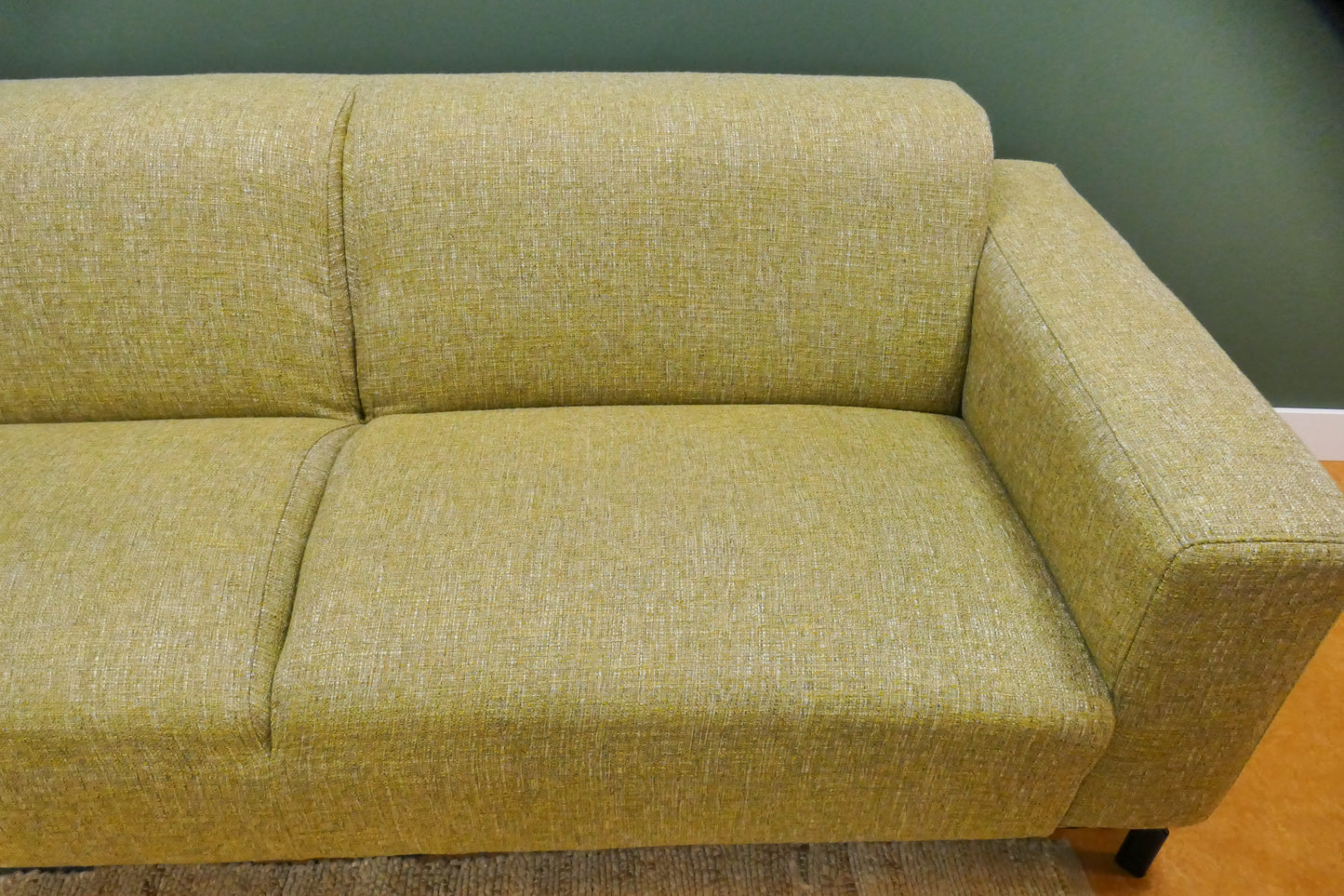 Refurbished Moderne Hoekbank Geel