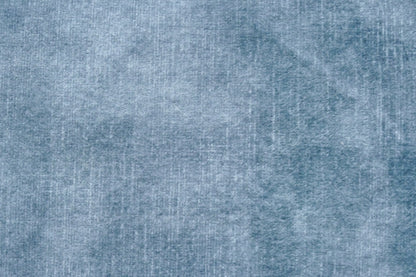 Refurbished Hoekbank Velvet Blauw