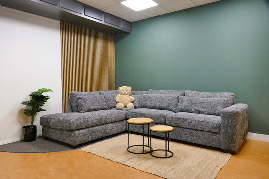 Refurbished Montel Hoekbank Infinity Grijs