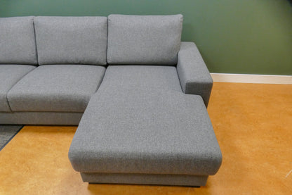 Refurbished Grote U Bank Pronto Florance Grijs